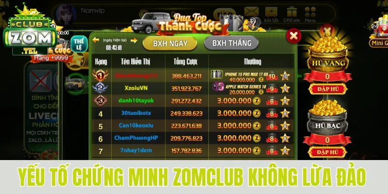 Giải Mã Tin Đồn Zomclub Lừa Đảo, Thắng Không Cho Rút Tiền 5 Các yếu tố chứng minh uy tín của cổng game Zomclub
